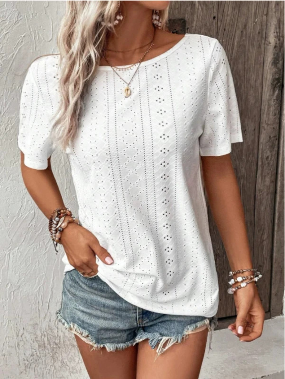 ZARA Summer Backless Cutout Short Sleeve Casual Top